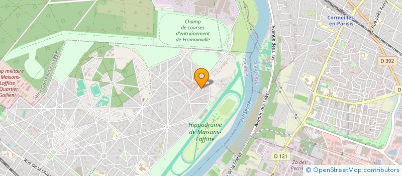 localisation de l'entreprise WILL&LIAM CONSULTING  MAISONS-LAFFITTE