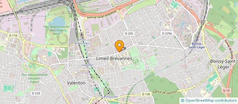 localisation de l'entreprise WILL & PLAY à LIMEIL-BREVANNES