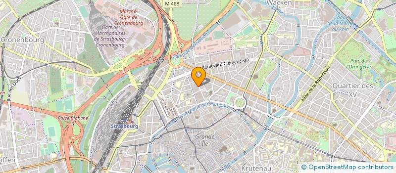 localisation de l'entreprise WILL PRODUCTION à STRASBOURG