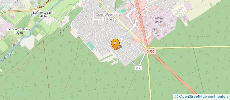 localisation de l'entreprise WILL TEAM HANDISPORT  HUISSEAU SUR COSSON