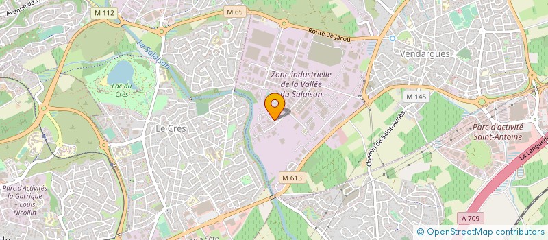 localisation de l'entreprise WILL TRANSPORTS à VENDARGUES