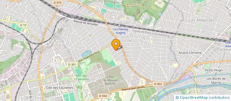 localisation de l'entreprise WILLANA à NEUILLY SUR MARNE