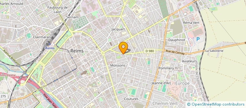 localisation de l'entreprise WILLASTA  REIMS