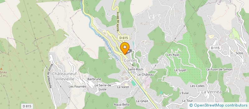 localisation de l'entreprise WILLBEGOOD  CONTES