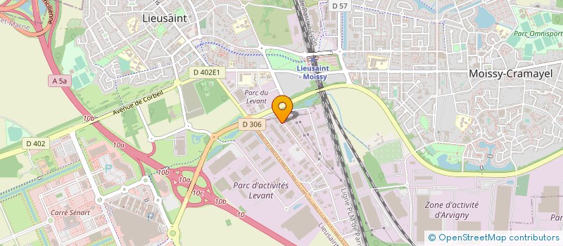 localisation de l'entreprise WILLBRANDT à MOISSY-CRAMAYEL