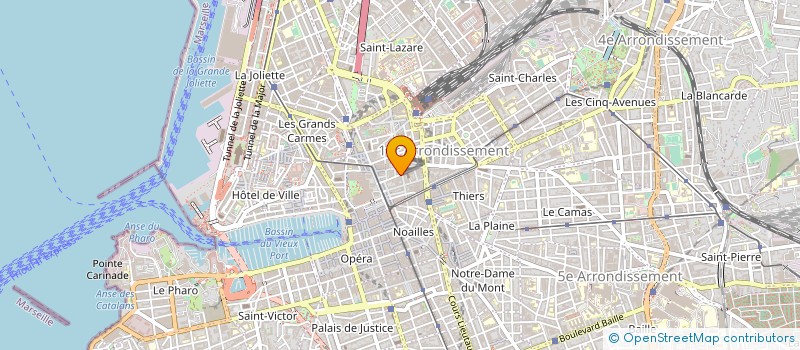 localisation de l'entreprise WILLCLO à MARSEILLE