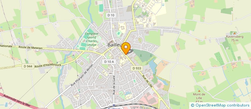 localisation de l'entreprise WILLCOX à BAILLEUL