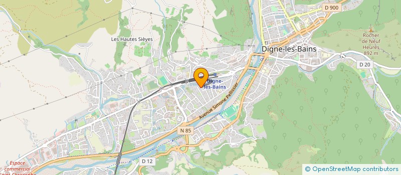 localisation de l'entreprise WILLEMMA SCI à DIGNE-LES-BAINS
