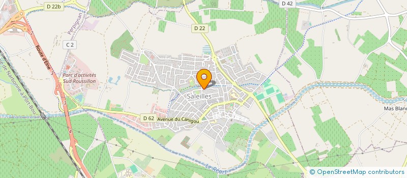 localisation de l'entreprise WILLIAM 1604  SALEILLES
