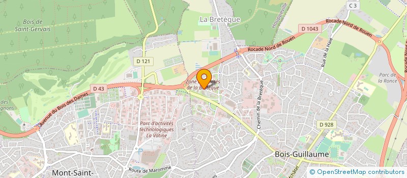 localisation de l'entreprise WILLIAM à ISNEAUVILLE