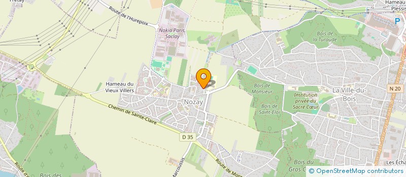 localisation de l'entreprise WILLIAM ALBERT INFORMATIQUE  NOZAY