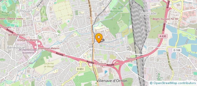 localisation de l'entreprise WILLIAM BELLONE EURL  VILLENAVE-D'ORNON