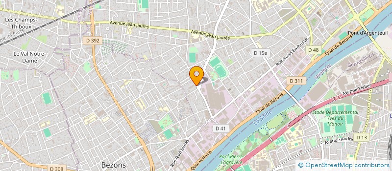 localisation de l'entreprise WILLIAM BONDIL à ARGENTEUIL