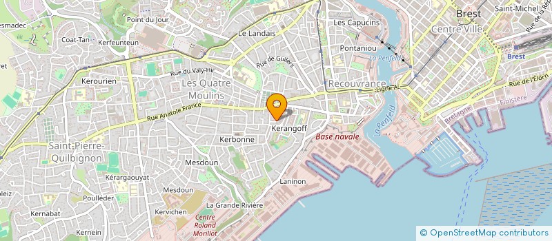 localisation de l'entreprise WILLIAM BREST à BREST