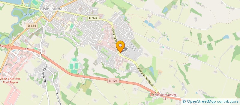 localisation de l'entreprise WILLIAM CANDELON  L'ISLE-JOURDAIN