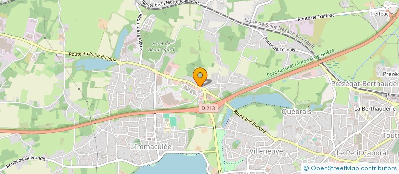 localisation de l'entreprise WILLIAM DROAL SERVICES à SAINT-NAZAIRE