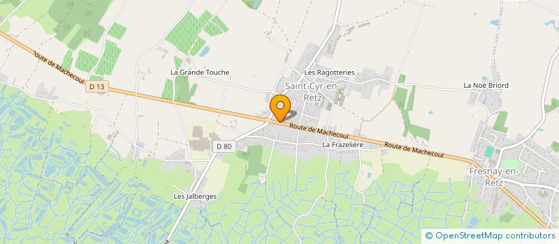 localisation de l'entreprise WILLIAM DUMAS IMMOBILIER  VILLENEUVE-EN-RETZ