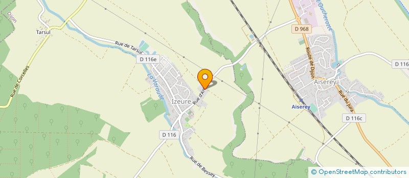 localisation de l'entreprise WILLIAM FORESTIER ET FILS à BESSEY-LES-CITEAUX