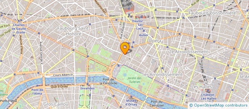localisation de l'entreprise WILLIAM MORRIS ORGANISATION à PARIS
