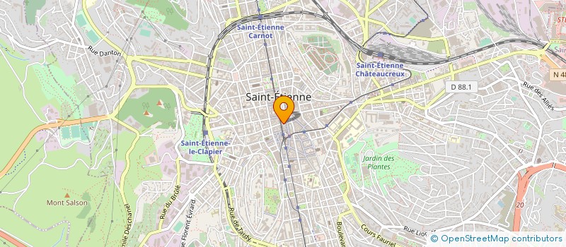 localisation de l'entreprise WILLIAM NESTOR  SAINT-ETIENNE