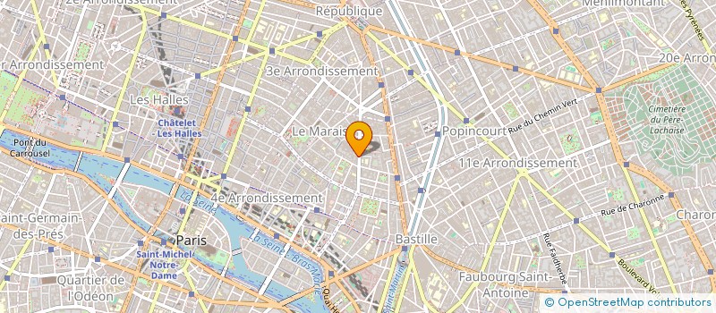 localisation de l'entreprise WILLIAM.P  PARIS