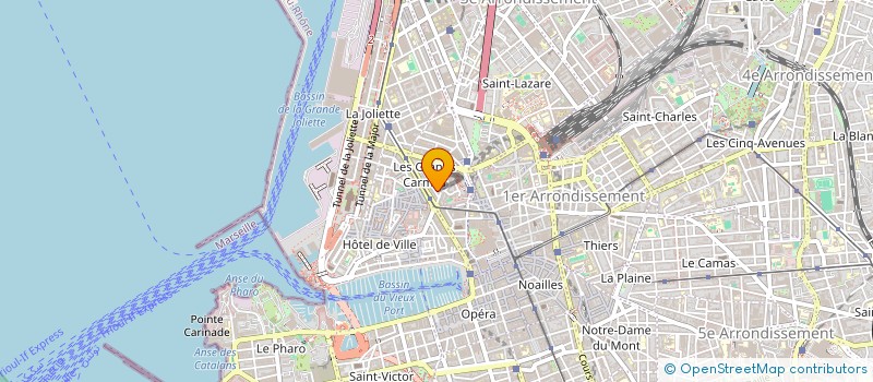 localisation de l'entreprise WILLIAM ROMEO à MARSEILLE