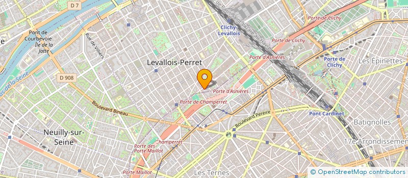 localisation de l'entreprise WILLIAM S DIFFUSION à LEVALLOIS-PERRET