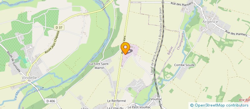 localisation de l'entreprise WILLIAM SABATIER RECYCLAGE  BALZAC