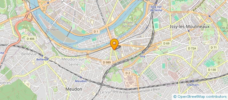 localisation de l'entreprise WILLIAM SAURIN PRODUCTION  BOULOGNE-BILLANCOURT