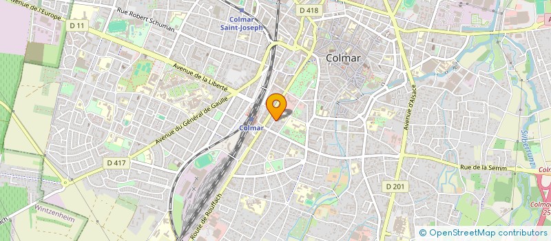 localisation de l'entreprise WILLIAMS MICHARD CONSULTING à COLMAR