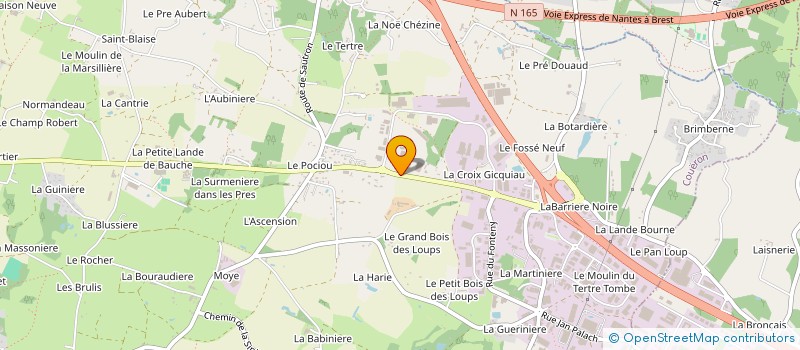 localisation de l'entreprise WILLIAMSON TRANSPORTS à COUERON