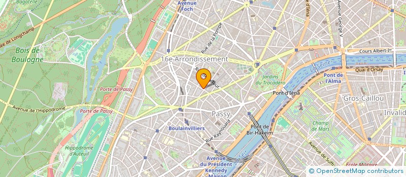 localisation de l'entreprise WILLIAMSONG MUSIC  PARIS