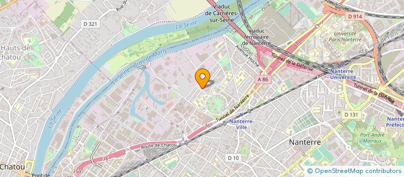 localisation de l'entreprise WILLIAMTOURS  NANTERRE