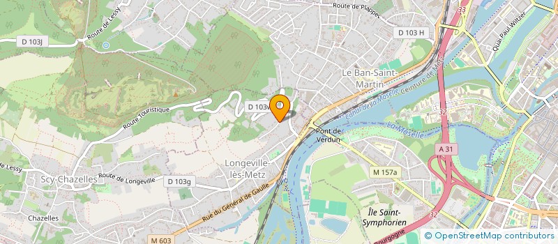 localisation de l'entreprise WILLICE PISCICULTURE  LONGEVILLE-LES-METZ