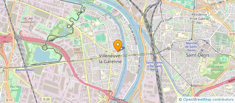 localisation de l'entreprise WILLIN-KOM à VILLENEUVE-LA-GARENNE