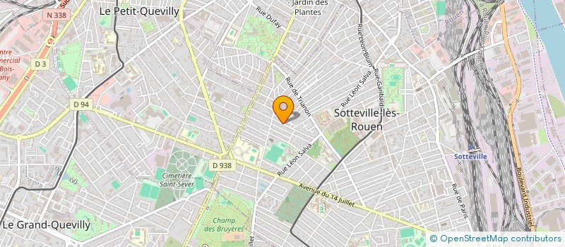 localisation de l'entreprise WILLING à SOTTEVILLE-LES-ROUEN