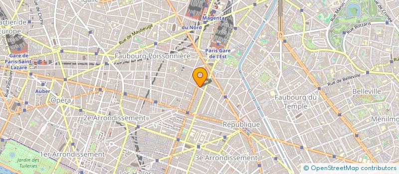 localisation de l'entreprise WILLINVEST SARL  PARIS