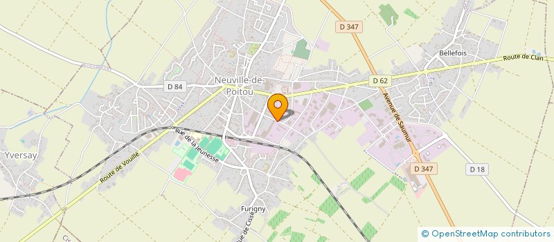 localisation de l'entreprise WILLIOT ANNICK ET VALS PATRICIA à NEUVILLE-DE-POITOU