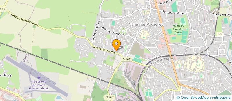 localisation de l'entreprise WILLIOTT  VARENNES-VAUZELLES