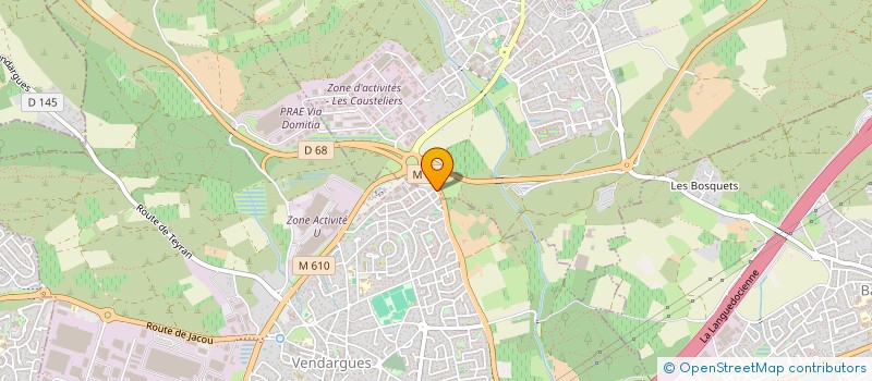 localisation de l'entreprise WILLIS à VENDARGUES