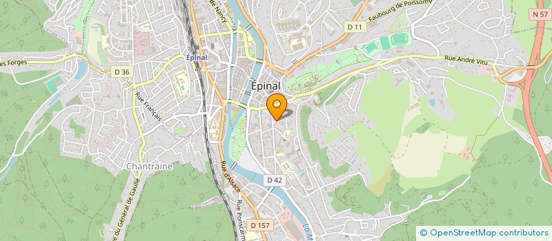 localisation de l'entreprise WILLMANN INGENIERIE 2.0. à EPINAL