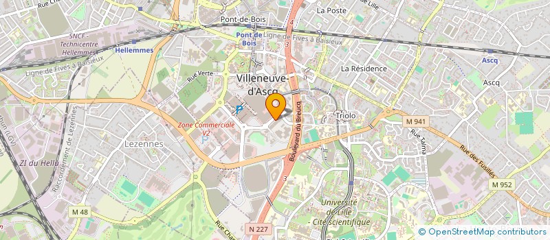 localisation de l'entreprise WILLMOT SA  VILLENEUVE-D'ASCQ