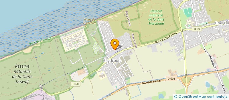 localisation de l'entreprise WILLOCQ DE RUYTER INDIVISION  BRAY-DUNES