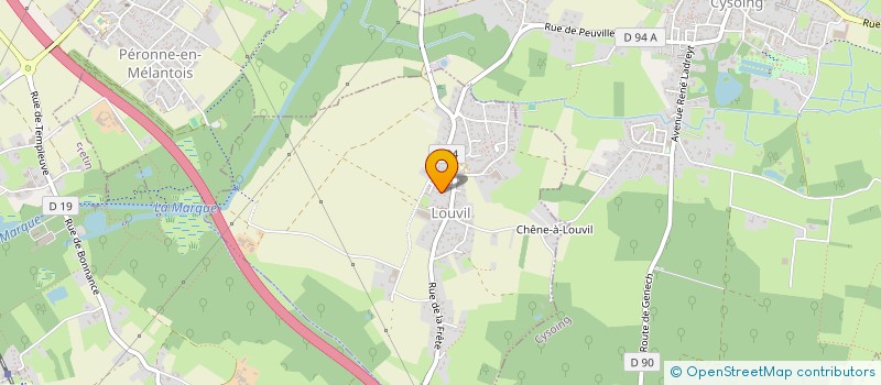 localisation de l'entreprise WILLOG  LOUVIL