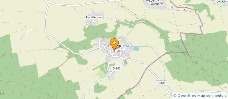 localisation de l'entreprise WILLOK  CHALAUTRE-LA-GRANDE