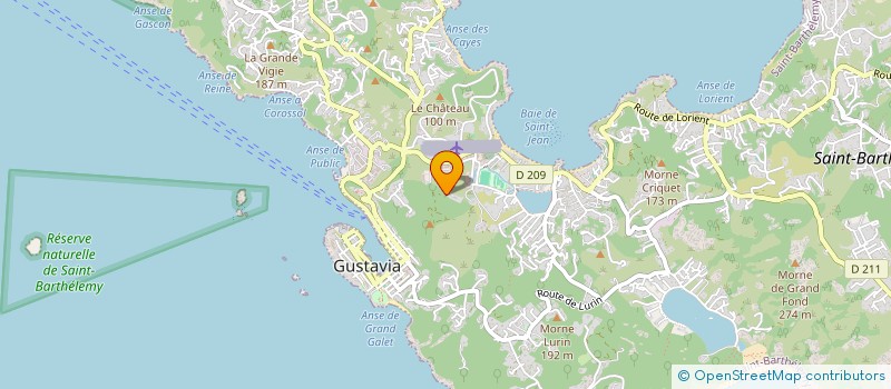 localisation de l'entreprise WILLOU à SAINT BARTHELEMY