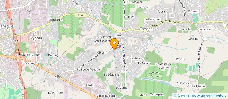 localisation de l'entreprise WILLSER  TRESSES