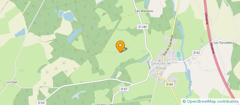 localisation de l'entreprise WILLWOOD  SAULZAIS-LE-POTIER