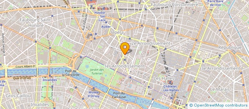 localisation de l'entreprise WILLY F à PARIS