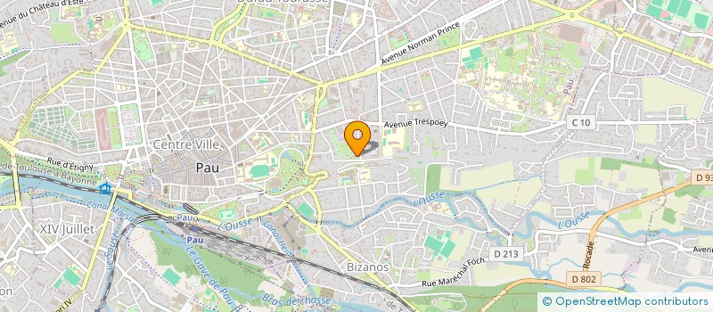 localisation de l'entreprise WILLY INVEST à PAU